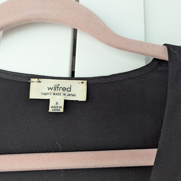 Aritzia Wilfred Black Vignette Dress - Picture 3 of 4
